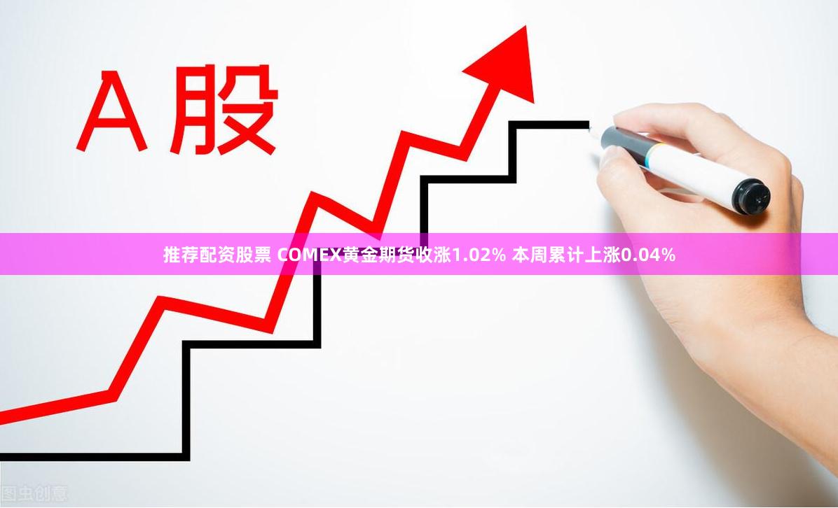 推荐配资股票 COMEX黄金期货收涨1.02% 本周累计上涨0.04%